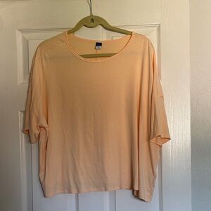 Old Navy Light Peach Short Sleeve Tee